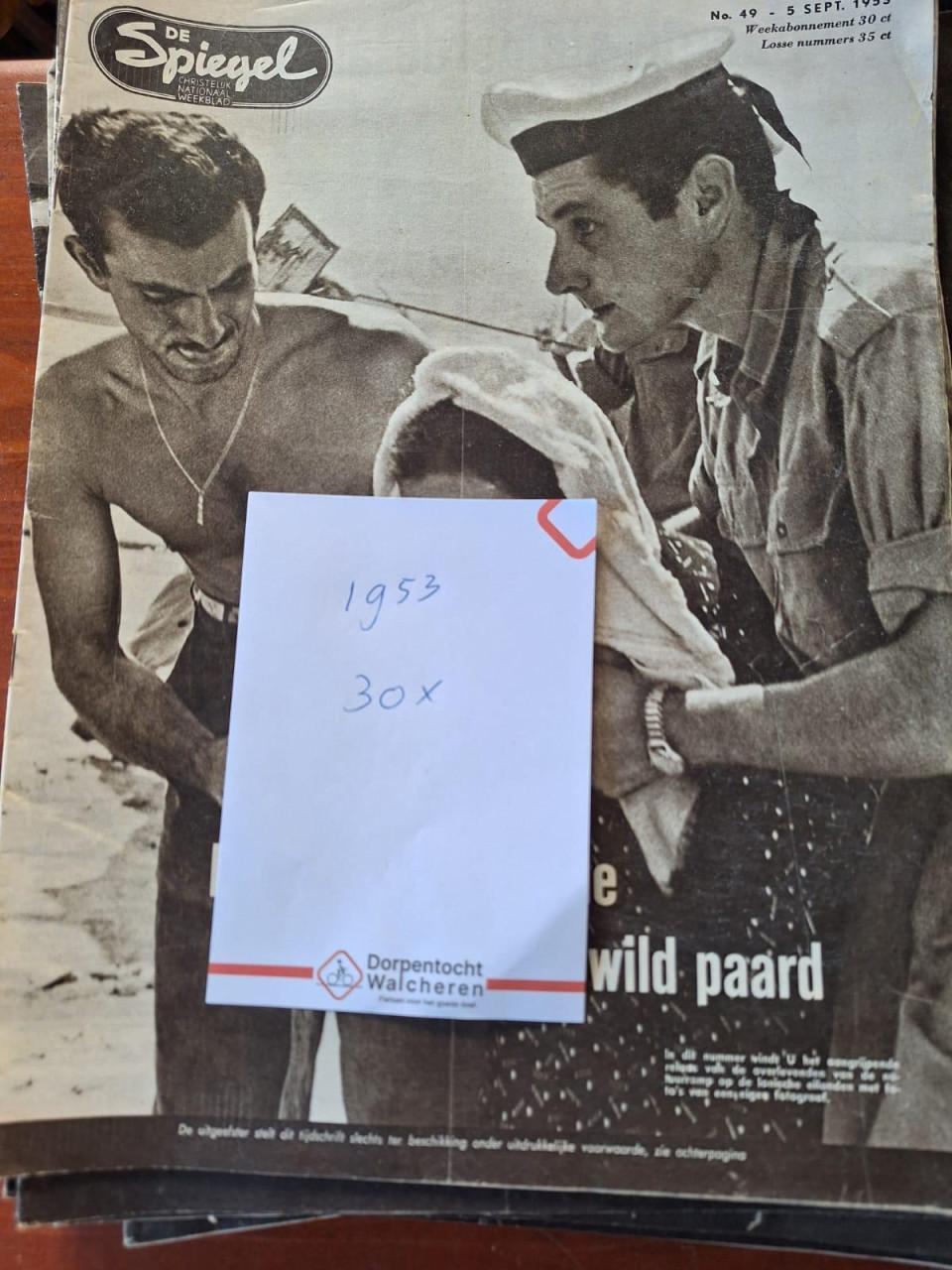 Oude tijdschriften 'DE SPIEGEL' 17 Jaargangen