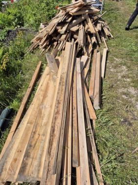 Gratis open haard hout