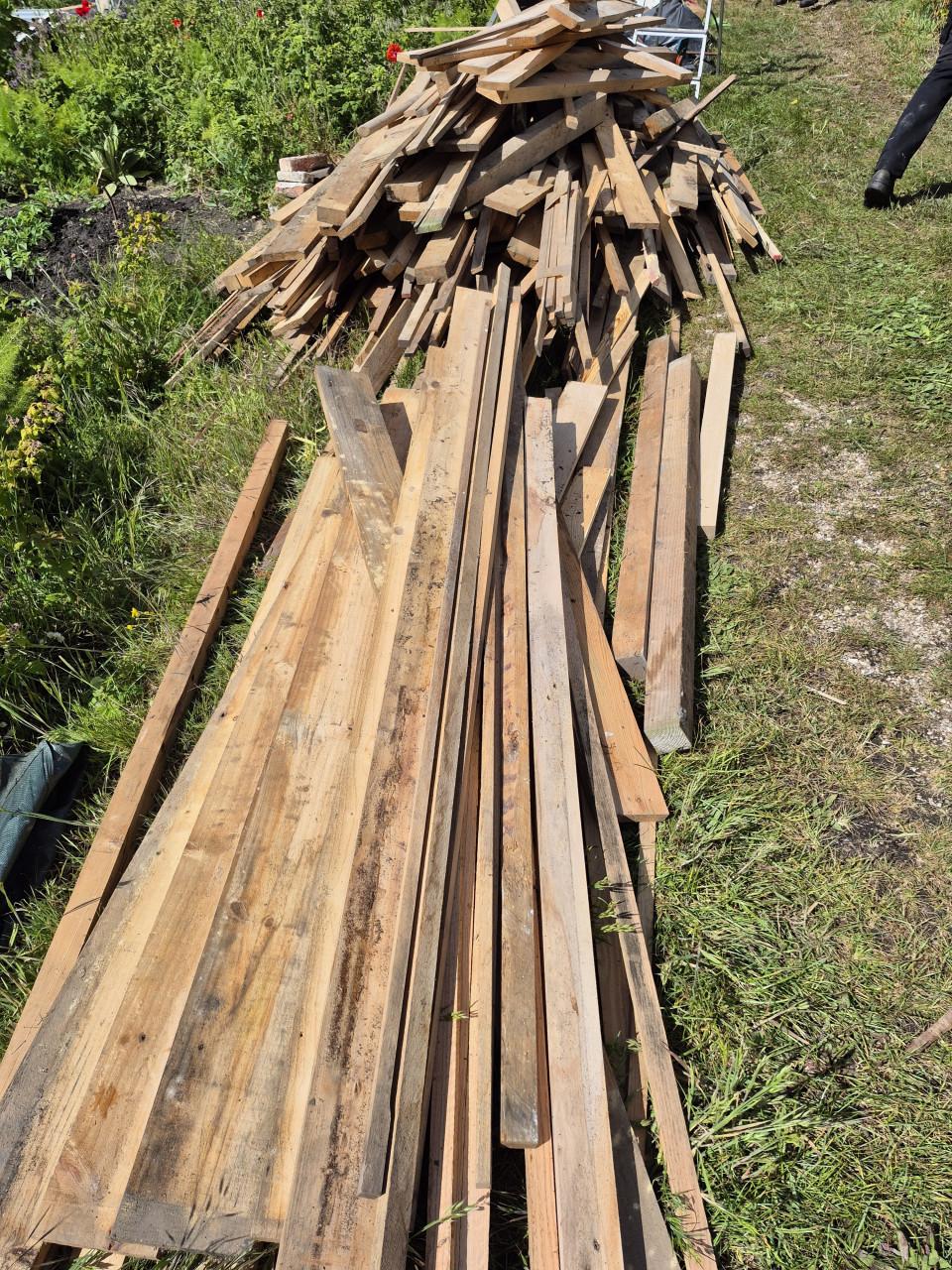 Gratis open haard hout