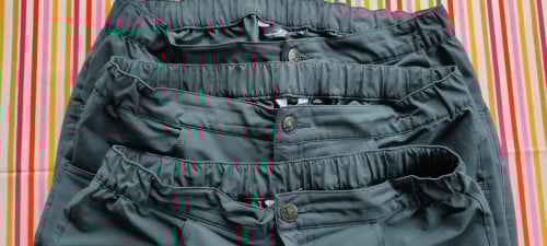 3=€5 - Wandelbroek afritsbaar / Zip-Off Heren - Mountain Peak - Maat M