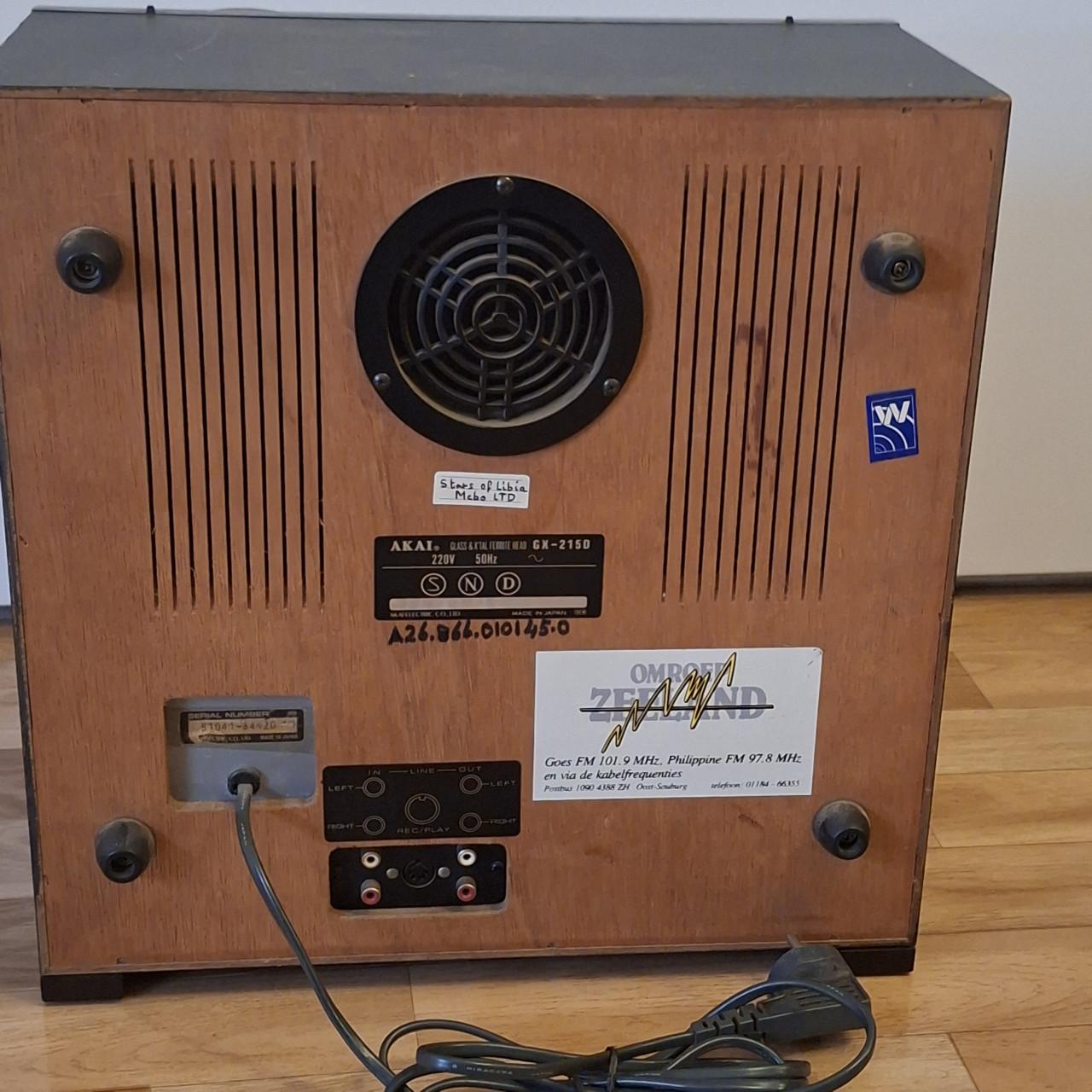 Akai gx-215d Bandrecorder jaren 70