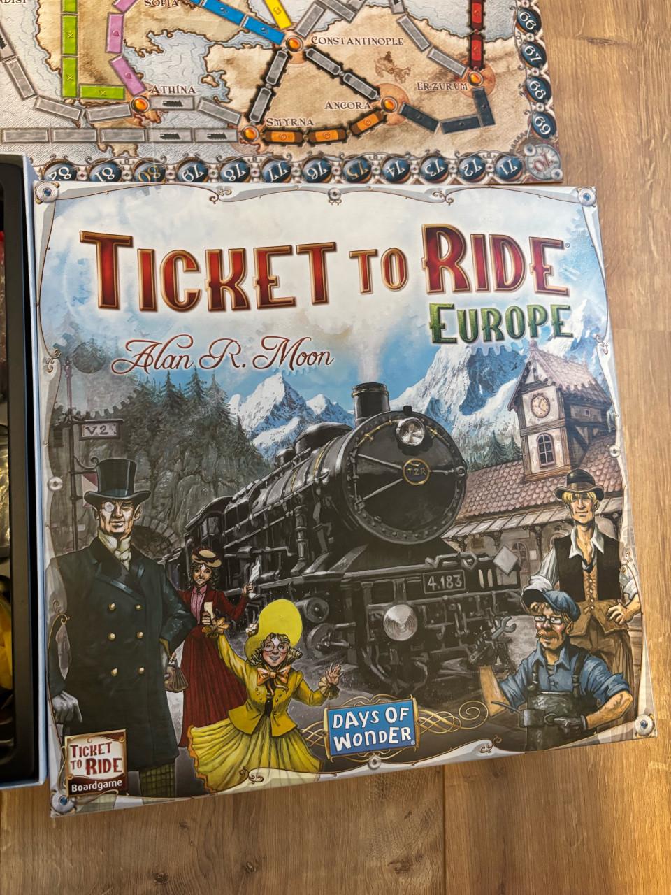 Ticket to ride Europe