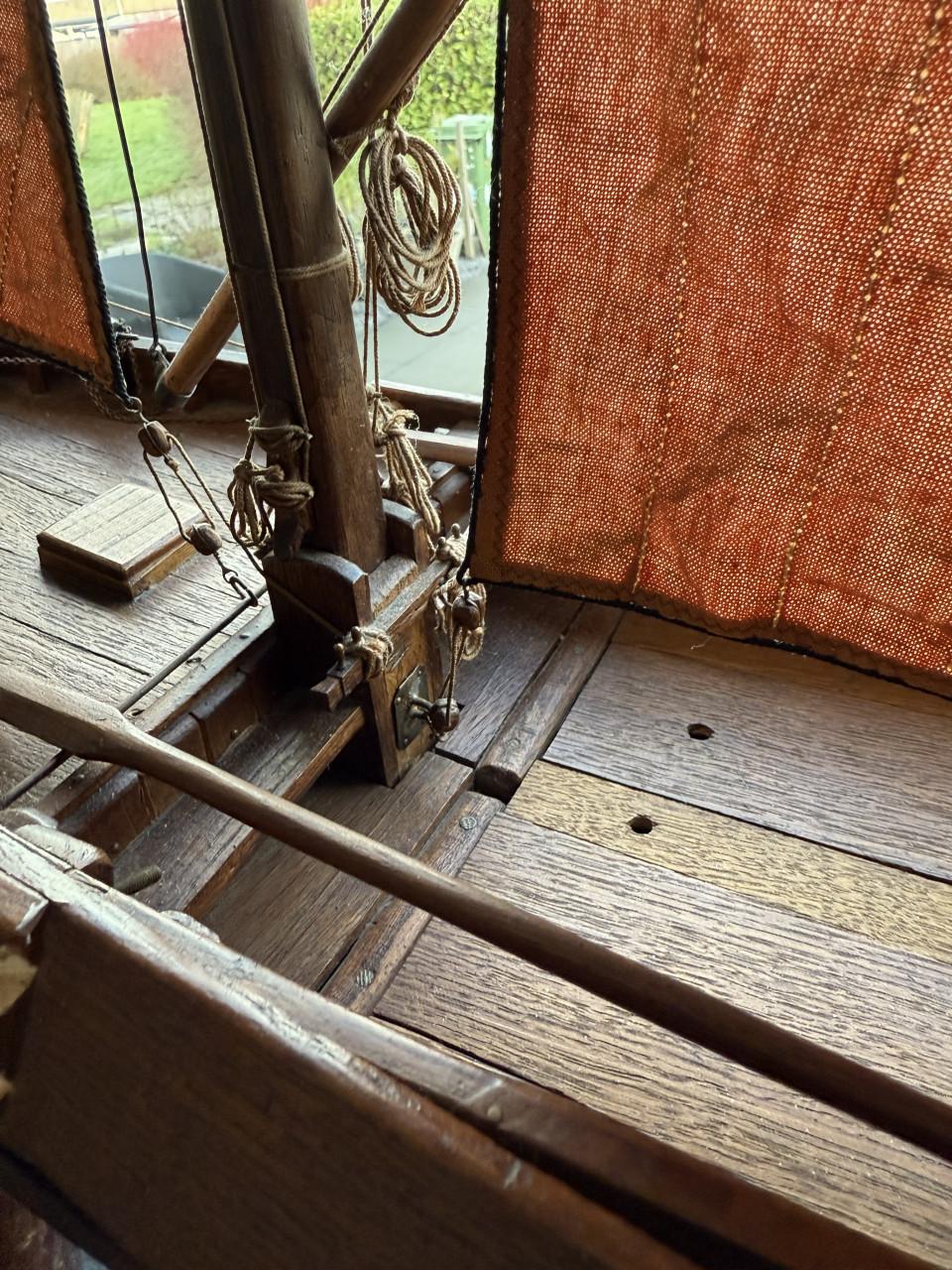 Prachtig handgemaakt vissersschip VLI 27 (Hoogaars)