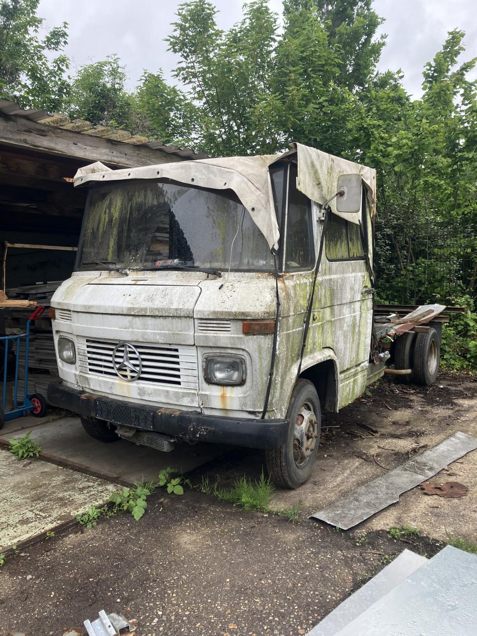 Oldtimer mercedes opknappen