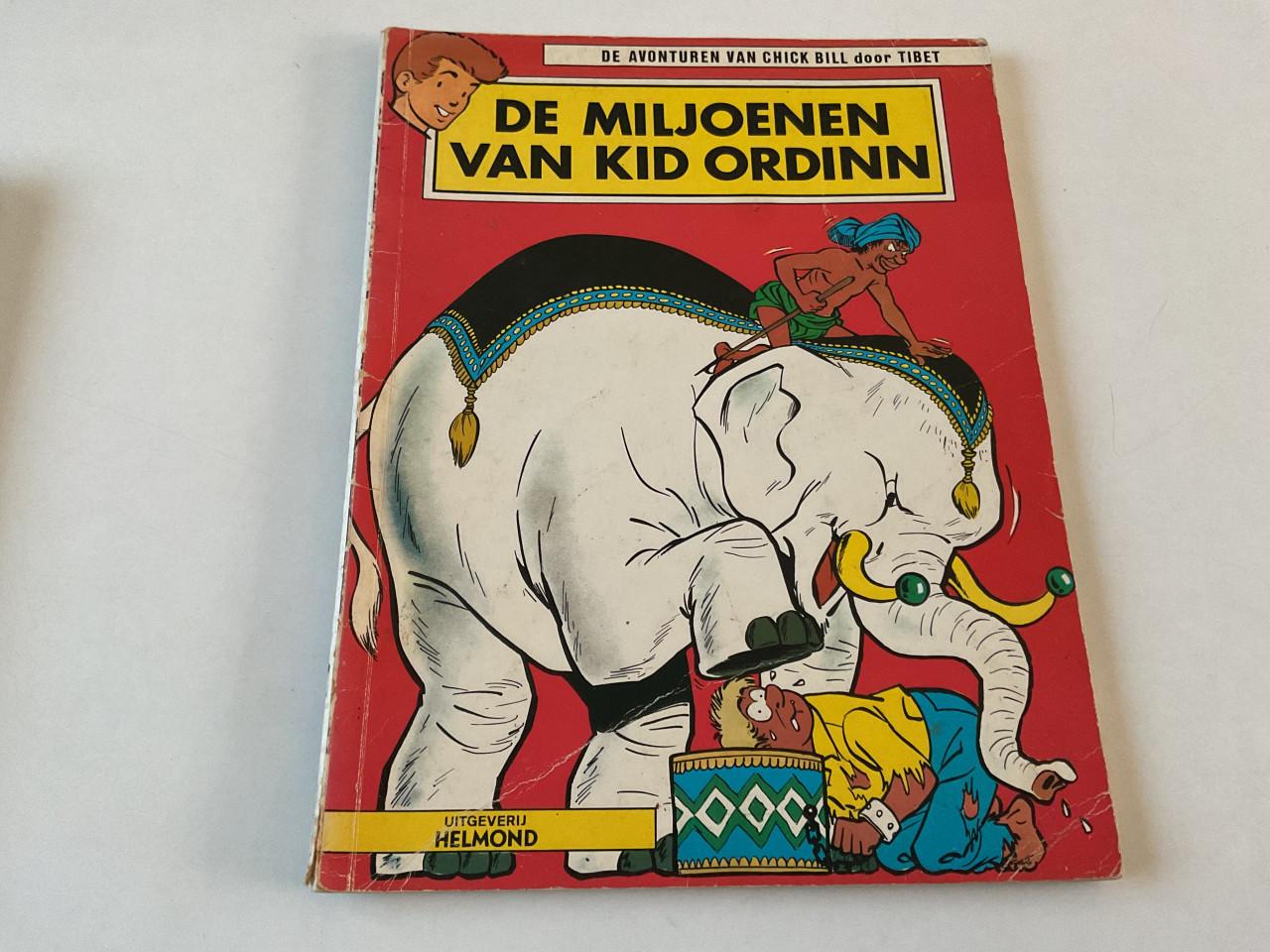 De avonturen van Chick Bill.     Tibet.    Bij ruilen moet er 1 huilen.