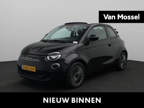 Fiat 500 C icon 42 kwh | automaat | cabrio | virtual cockpit | apple carpla