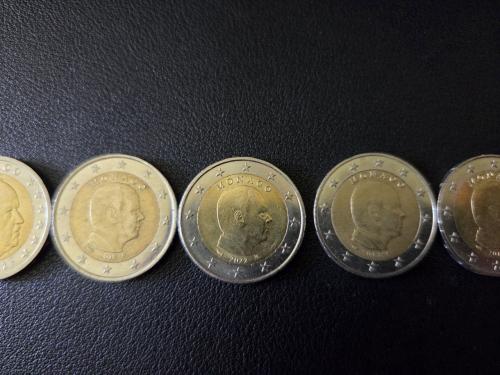 2 euro munten, Monaco