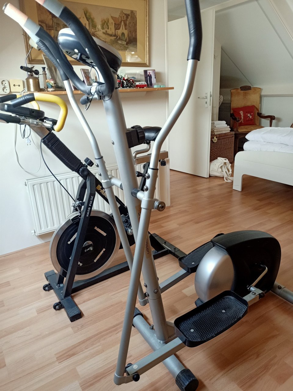 Hometrainer en crosstrainer