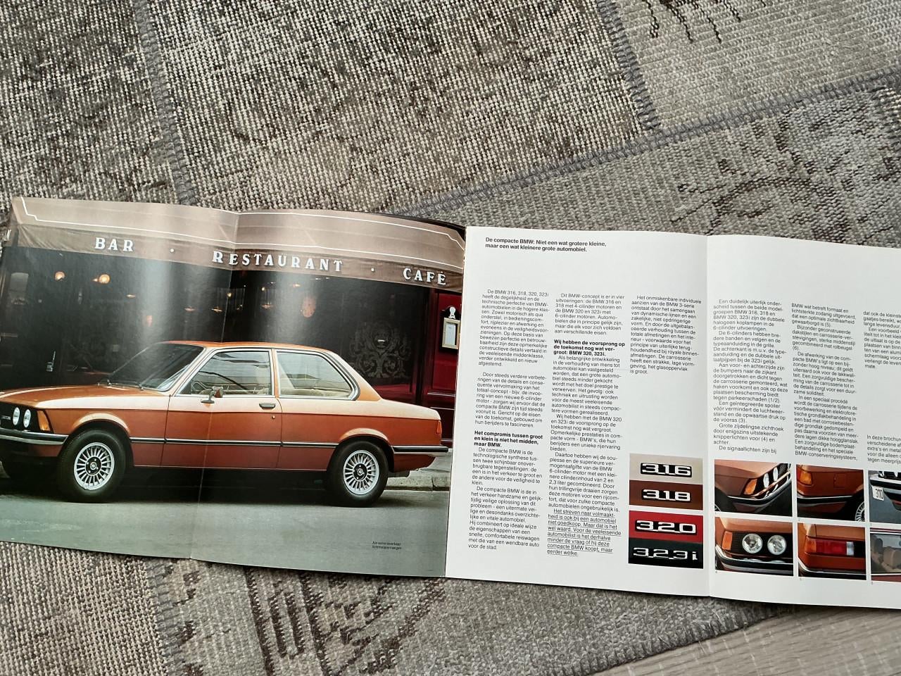 BMW 3 serie 1978 brochure 30 pg nl