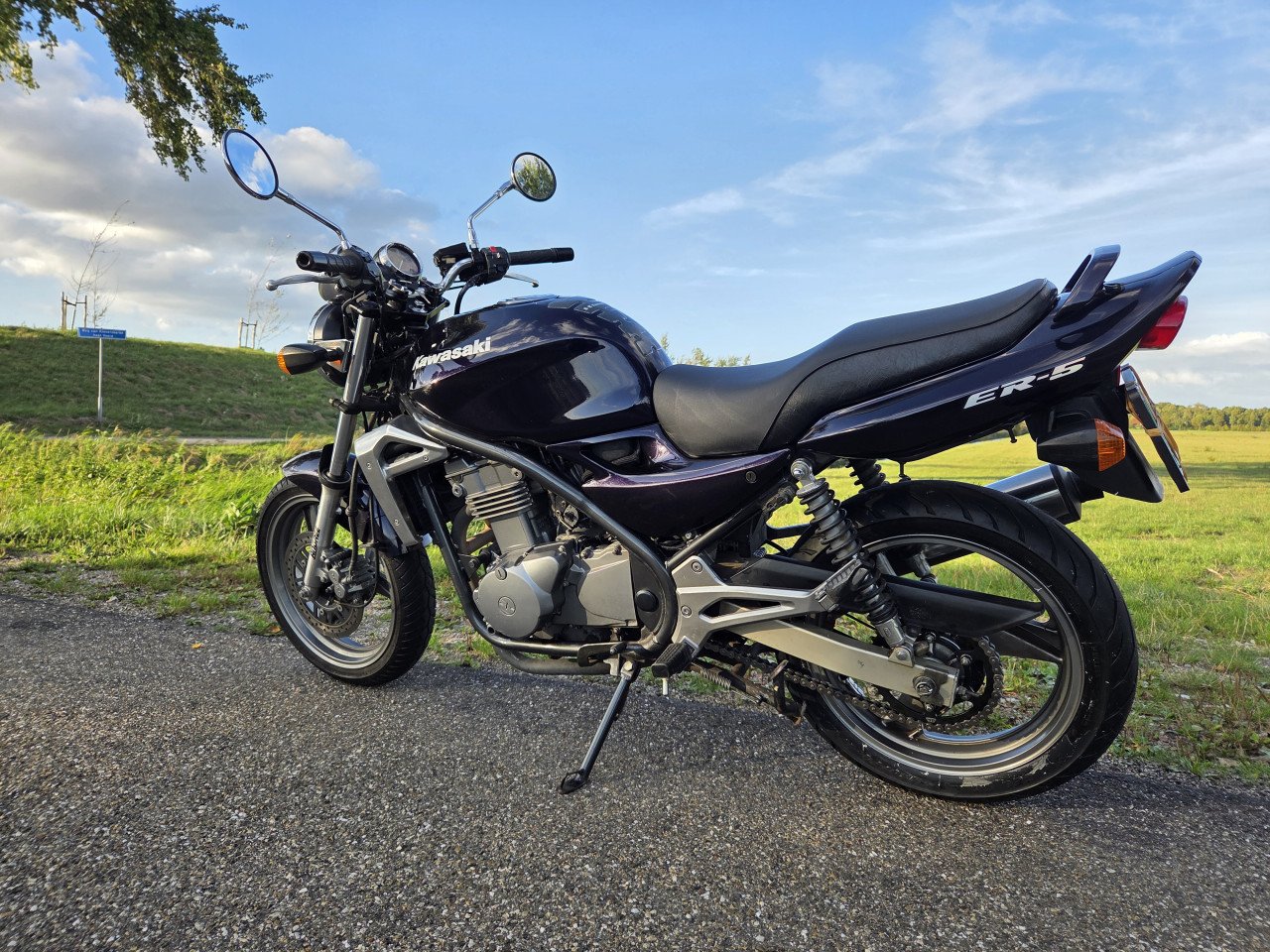 Kawasaki ER5 A2 geschikt 25kw (inruil mogelijk) beurt gehad!