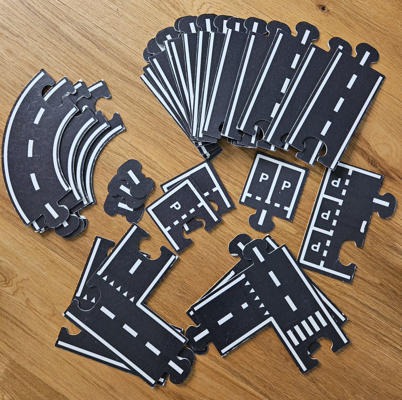6 meter puzzel snelweg
