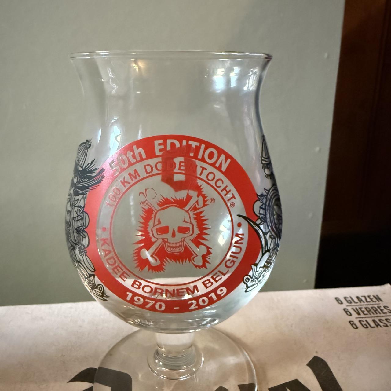 Duvel glazen Dodentocht editie 50 en 55