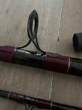 Te koop twee maal silstar traverse x5 meter zeehengel in zeer goede staat