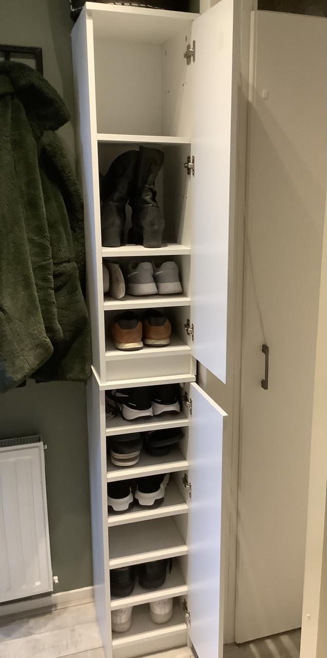 2 wite schoenenkasten. Gratis afhalen