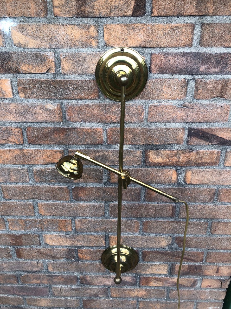 Leuke wand lamp.
