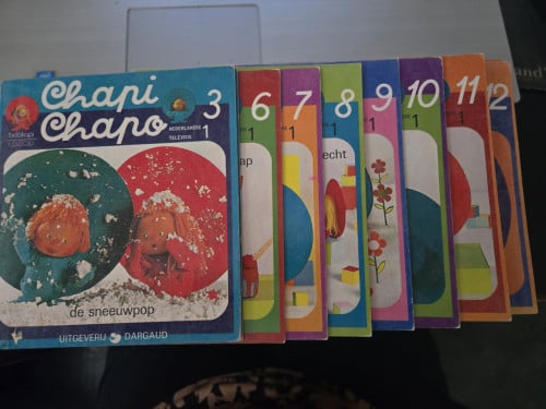 Een prachtige collectie van 8 Chapi Chapo boekjes.