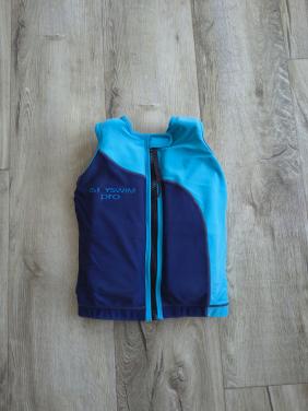 Mooi blauw EasySwim Pro zwemvest, drijfvest zwemles, maat M.