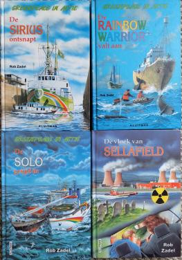 Greenpeace in Actie - Rob Zadel (4 boeken)