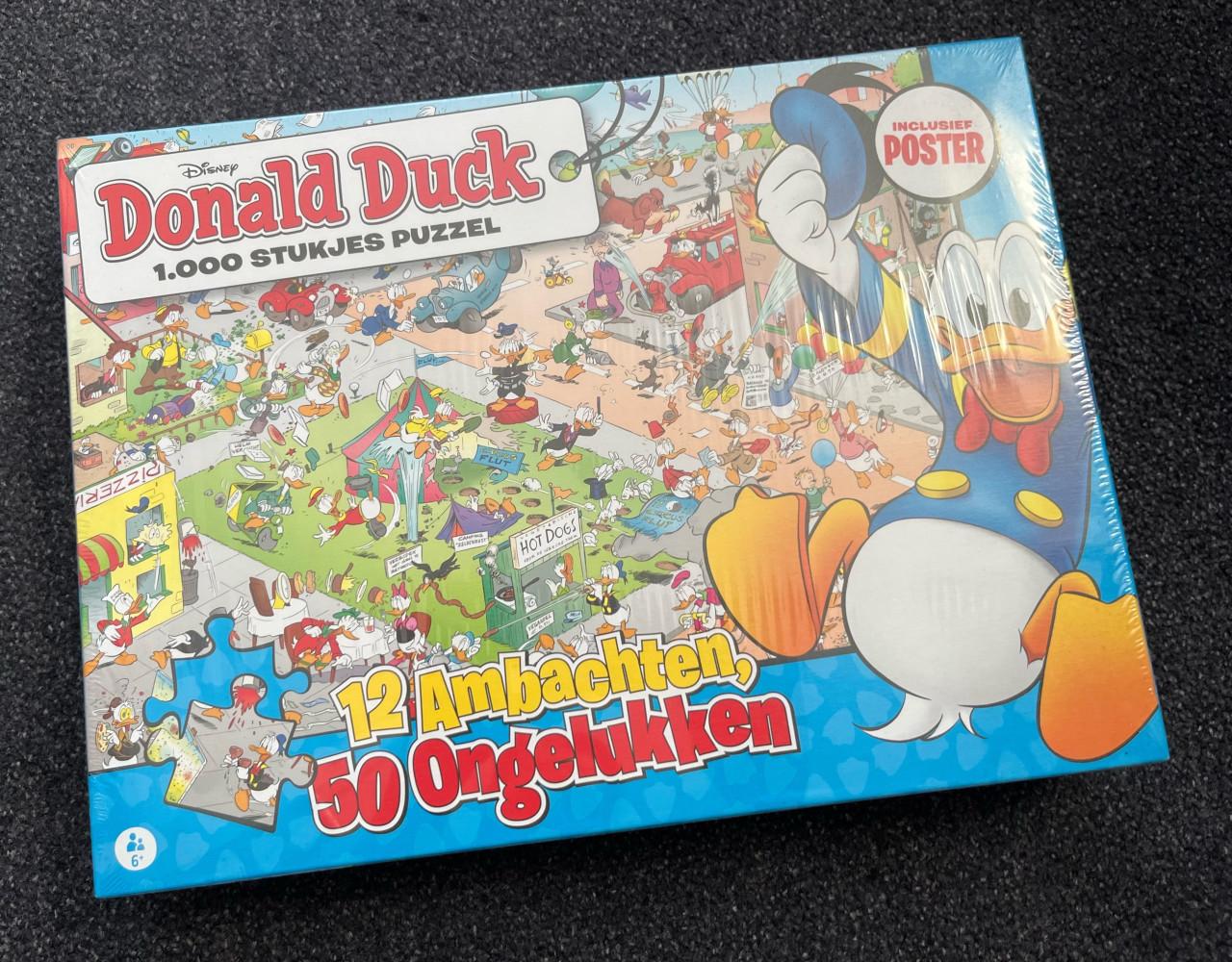 Puzzel Donald Duck, nieuw