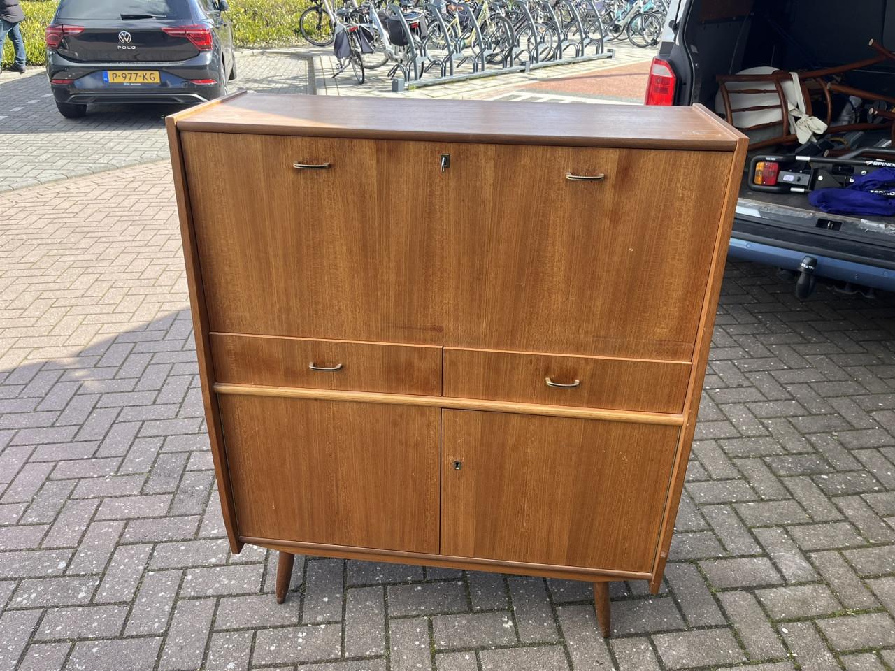 Secretaire Vintage Jaren '60 of '70