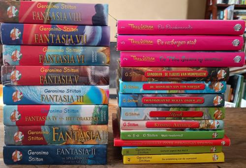 Grote set Geronimo en Thea Stilton (20stuks)