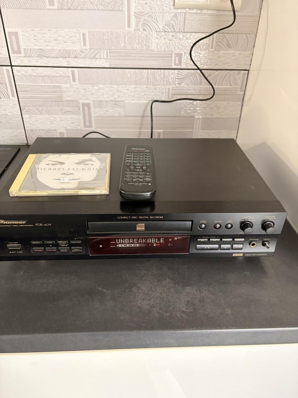 Pioneer cd speler recorder+ Afstandsbediening