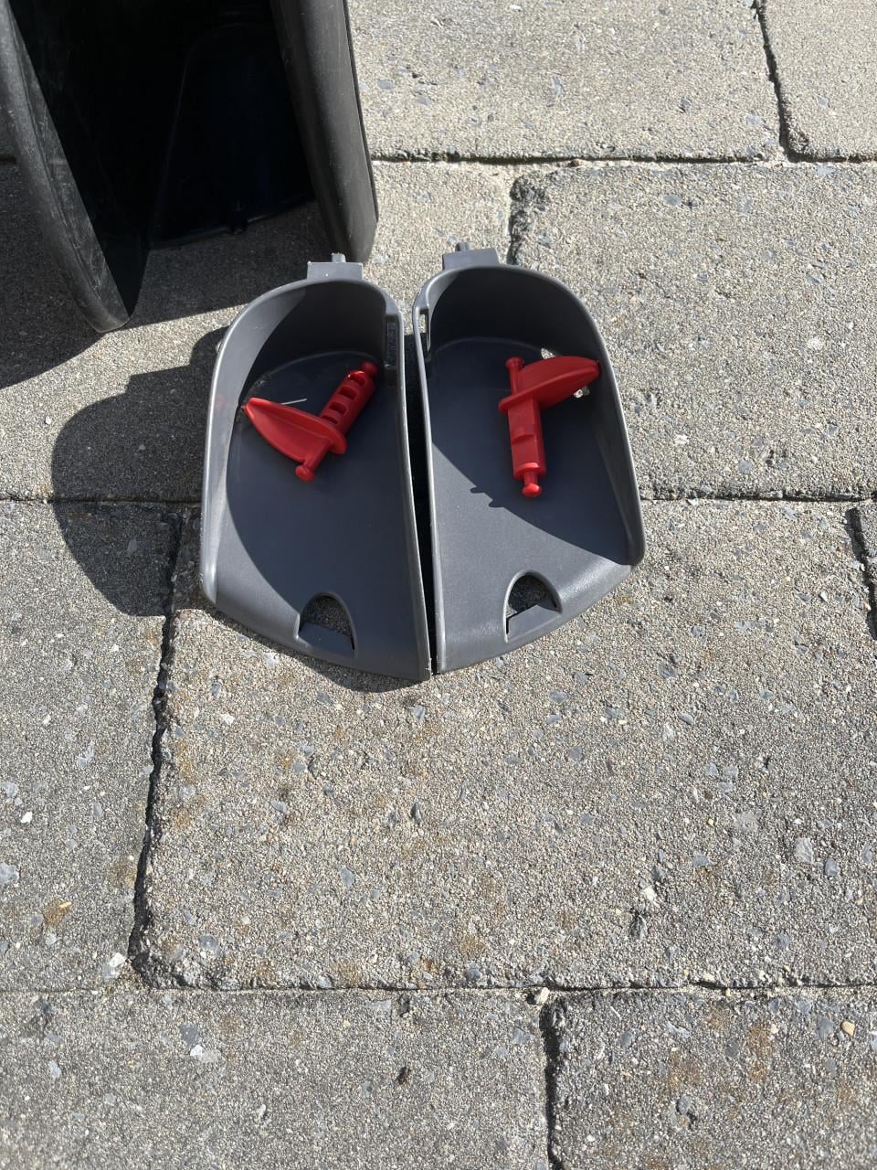Fietszitje achter