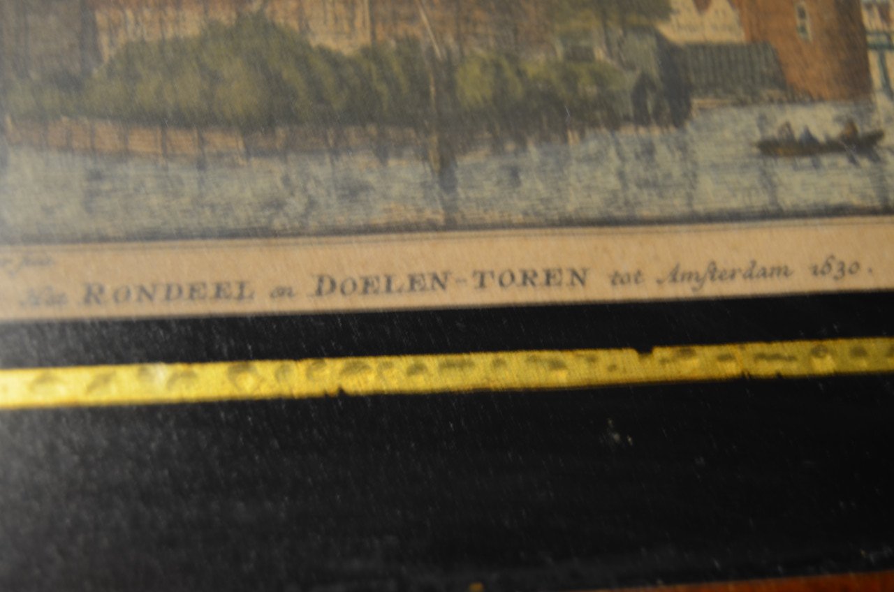 2 Kleine gravures van dezelfde maker: A Rademaker