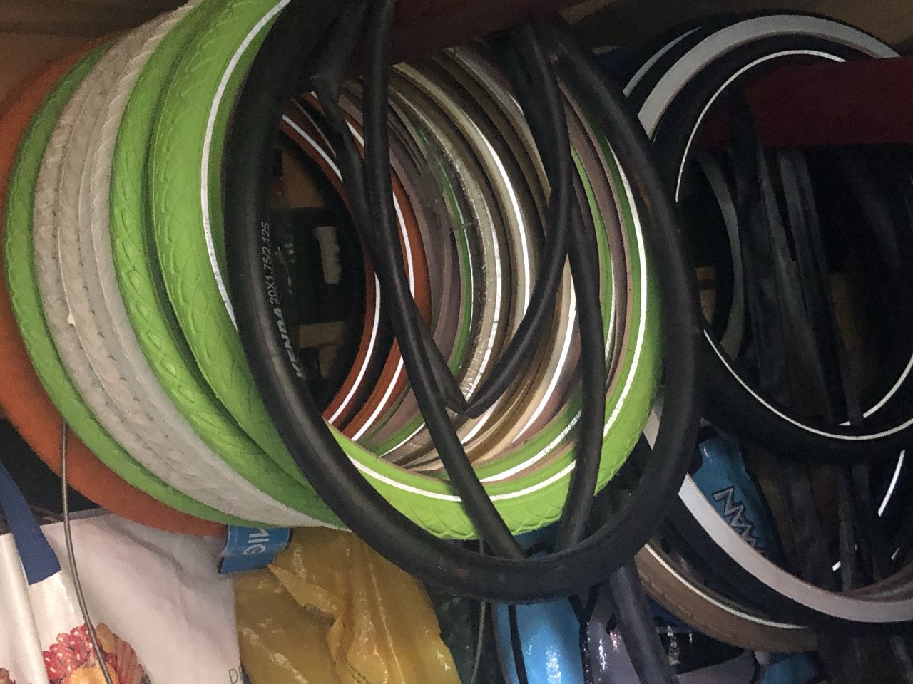 Reperaties van fietsen