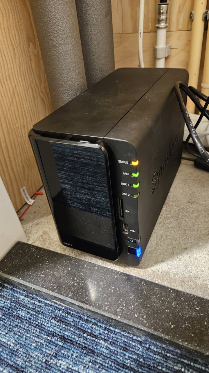 NAS Synology DS213 incl. HDD Seagate Barracuda 3TB