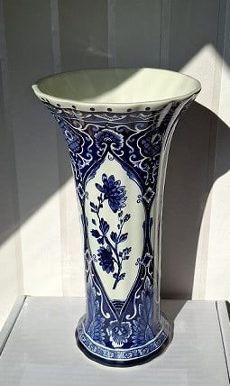 Boch Delfstblauwe Vaas