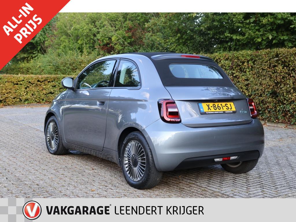 Fiat 500 la prima 42 kwh rijklaarprijs|12 maanden bovag garantie