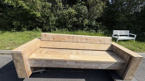 Tuinbank van steigerhout