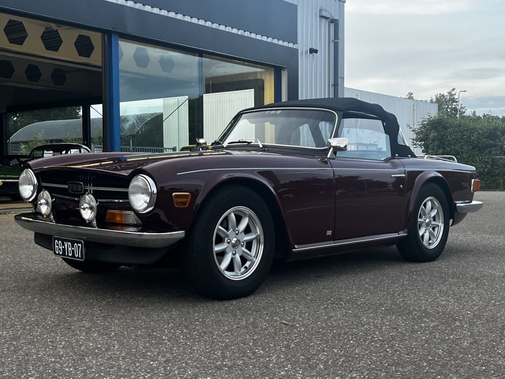 Triumph TR6 2.5 roadster overdrive