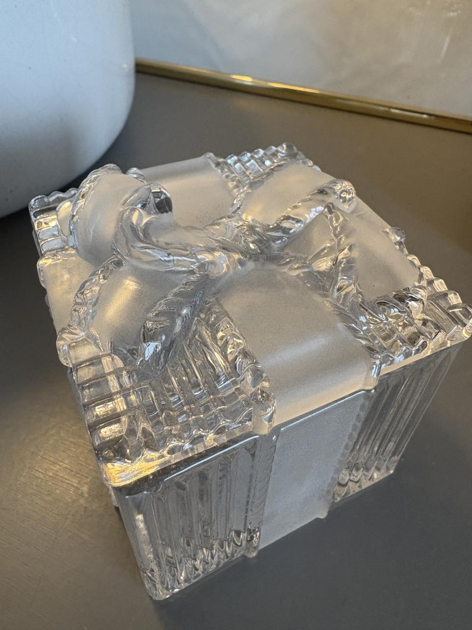 Sieraden doosje Kristal, met strikdeksel