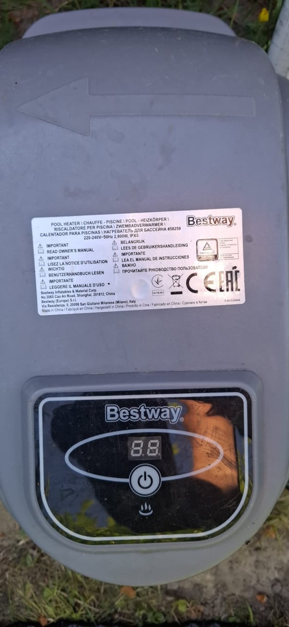Bestway zwembadverwarming
