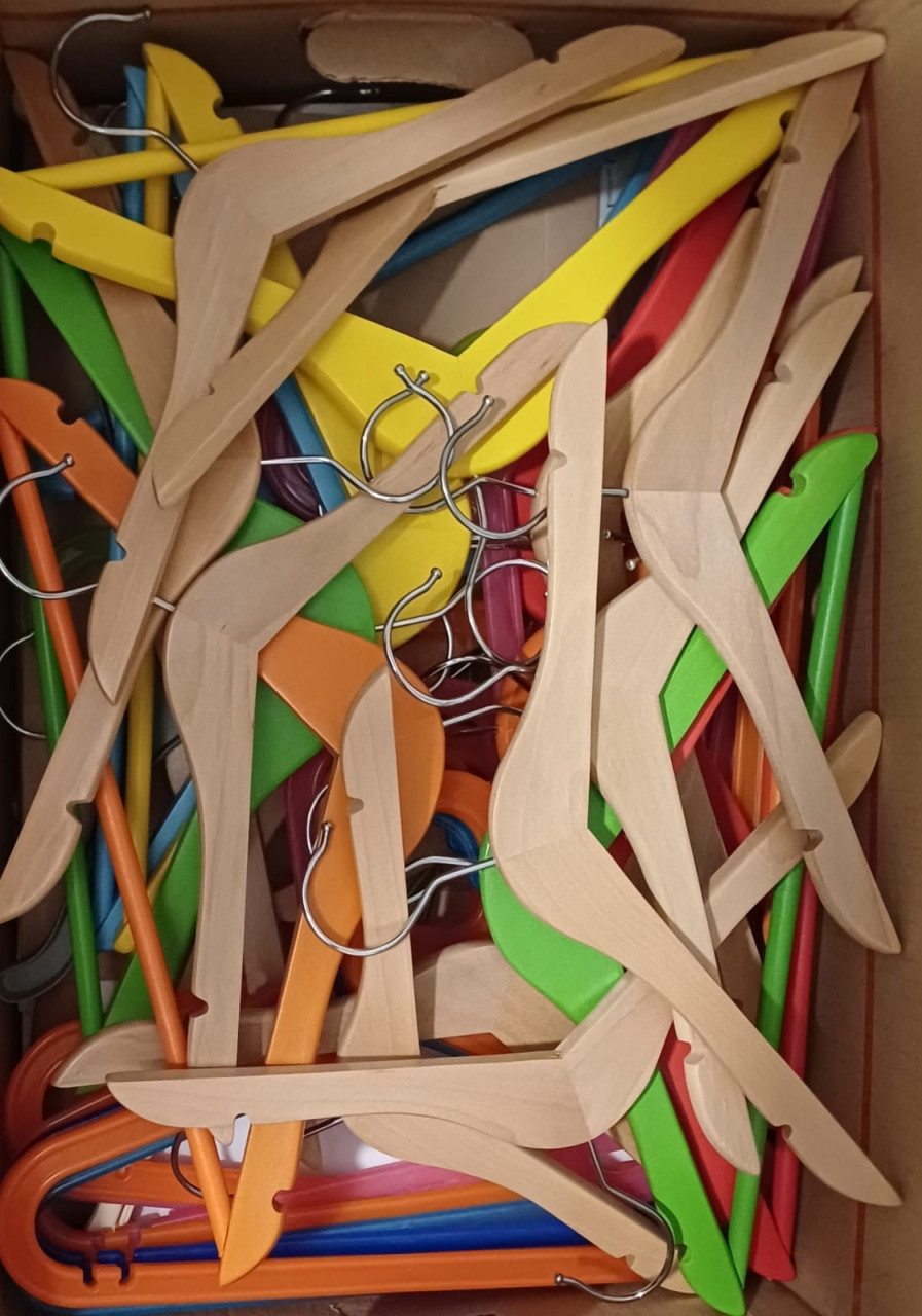 Kinderkleerhangers (doos vol)