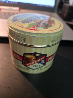 Blik: Rinsche Appelstroop De Betuwe Leeg