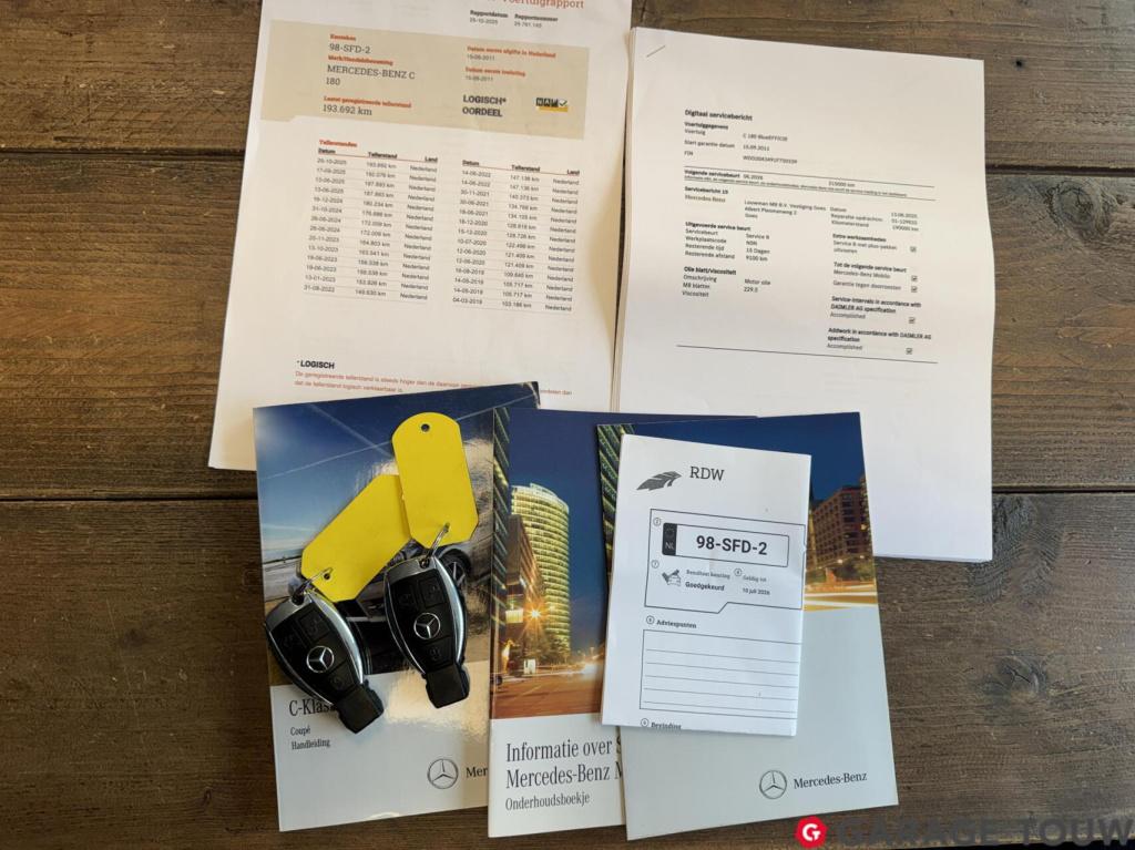 Mercedes-Benz C-Klasse coupé 180 *origineel nl, 2e eigenaar*