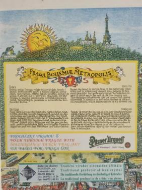 LANDKAART PRAAG & KENT & ZEELAND & Pijproker & Spijkerbrug & Div.