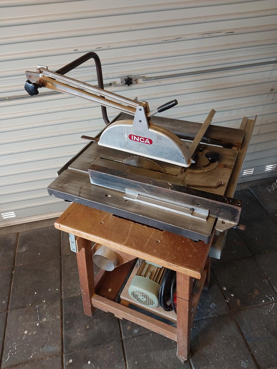 Te koop,Zaagtafel Inca,