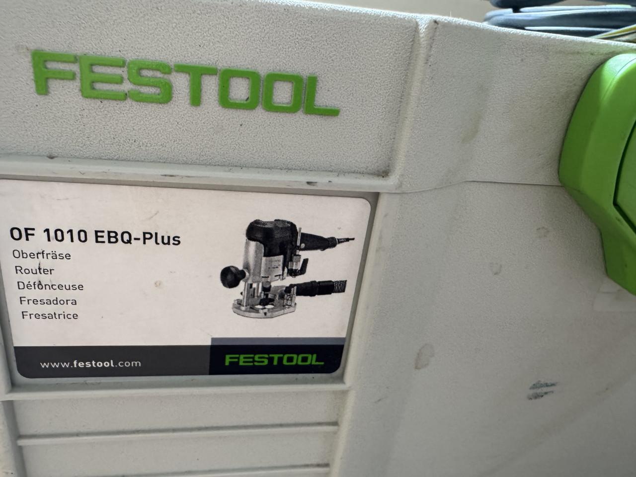 Festool Bovenfrees + Freesjes