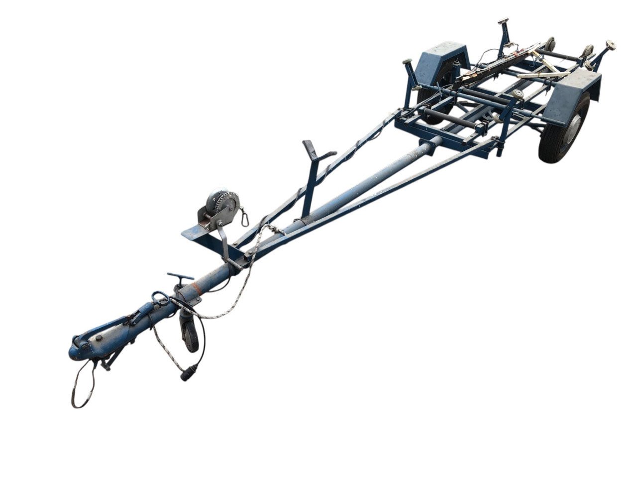 Trailer voor boot (of zeilboot) van 4 meter