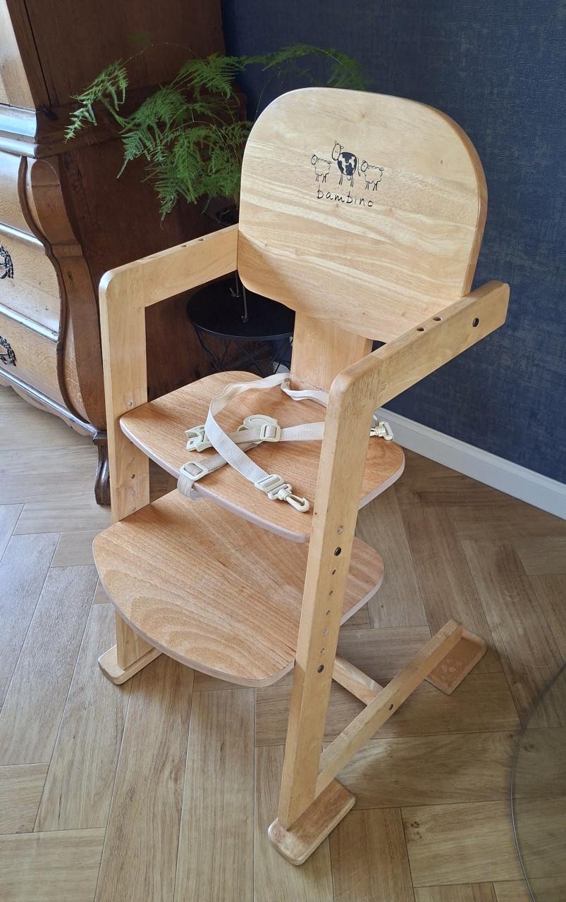 Bambino houten kinderstoel