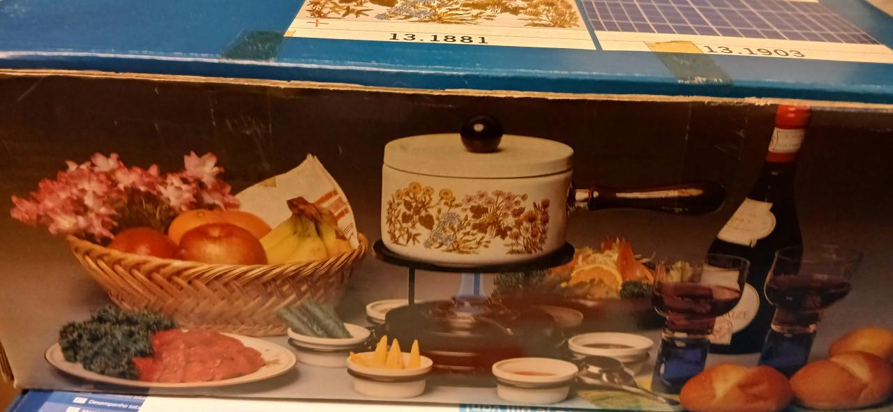 Fonduestel vintage