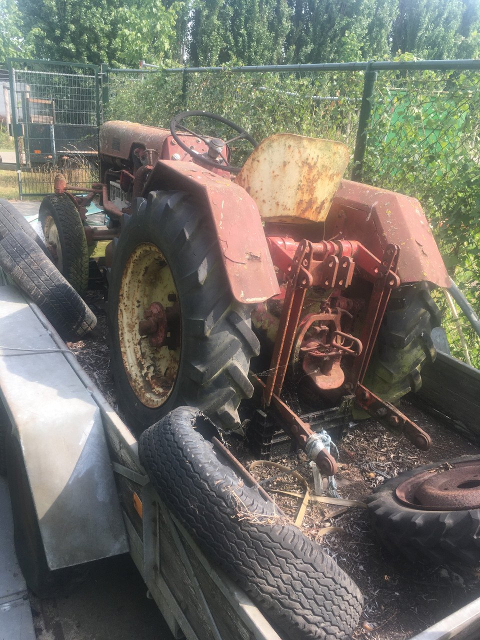 Oldtimer trekkertje bungartz