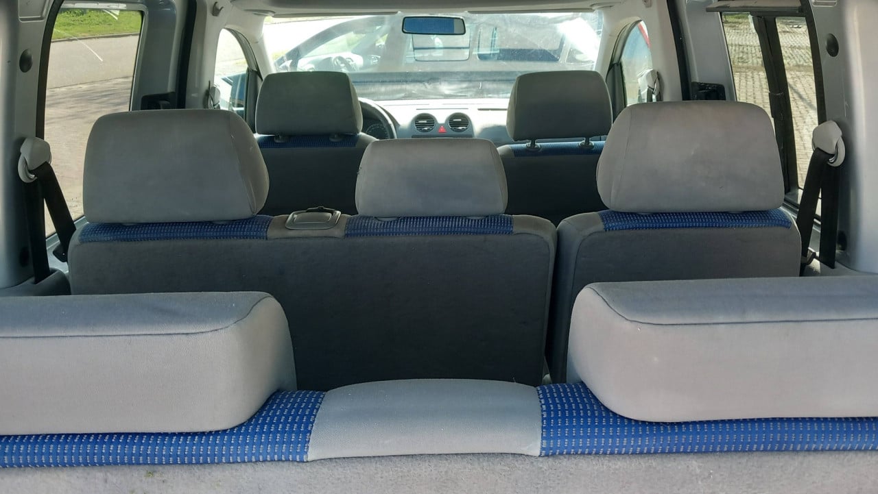 Volkswagen Caddy 1.6 Optive 7 persoons bj:2007 airco lm-velgen apk 2027