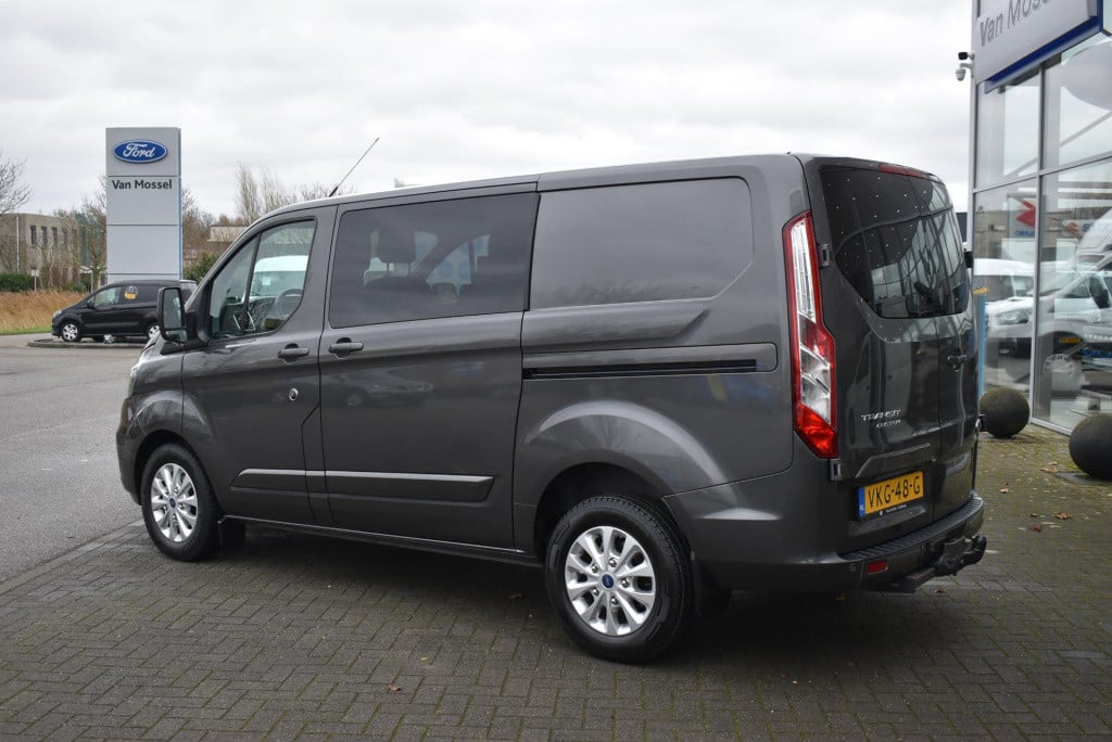 Ford Transit Custom 300 2.0 tdci l1h1 limited dc | trekhaak | cruise contro