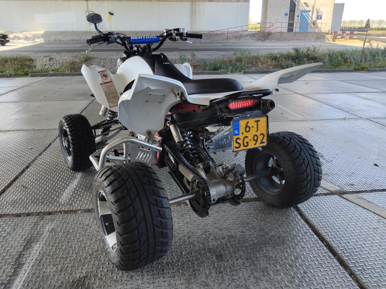 Yamaha Raptor 700 | 2009 | GPR uitlaat