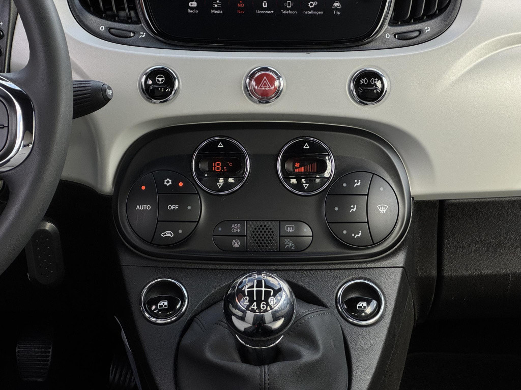 Fiat 500 C 1.0 hybrid star | navigatie full-map | park. sensor | cruise & c